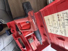 Hilti DX A41 Powder Actuated Fastening Nail Gun Tool Case Strip Loads Manual