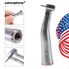 Yabangbang Dental Electric Handpiece 1:5 Contra Angle LED Optic High Speed 1-10