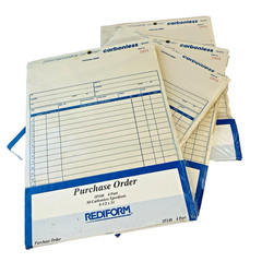 Rediform Carbonless Purchase Order Book -New 1L148 – 8.5″ x 11″ 17 Lines 4-Part