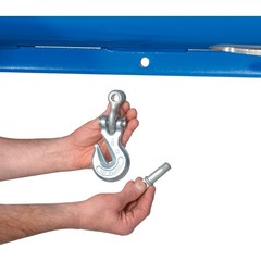 Forklift Telescoping Jib Boom Crane 4000 Lb. Capacity