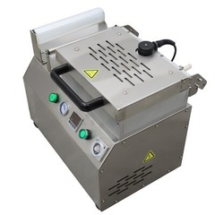 110V/60Hz Bench Vacuum Sealer 2 Slots Commercial Vacuum Skin Packaging Machine