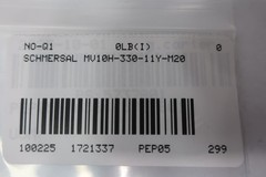 Schmersal MV10H 330-11Y-M20 Limit Switch 250v-ac