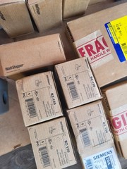 New Open Box, Lot of electrical materials—everything you see is what you get.