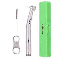 Dental LED High Speed Handpiece 2/4Holes /White Stone /Silicone Polishing Burs