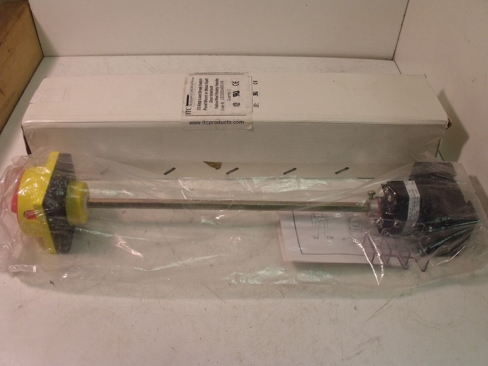 NIB ITC Crompton Greaves LB232B34MSY/R 32A Panel Mount Load Break Switch