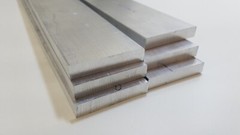 6061 Aluminum Flat Bar, 3/8″ x 2″ x 12″ long, Solid Stock, Plate, Machining, 2pk
