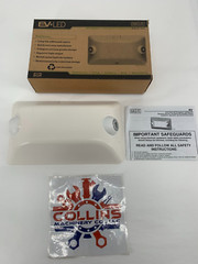 Dual Lite Hubbell 93036789 EVR2 LED Emergency Light Double Head White EV Remote