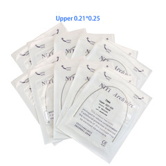 Dental Orthodontic TMA Beta Ti-Mo Arch Wires Rectangular Round Arch Ovoid Form