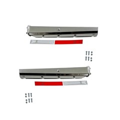 Bst Bssp Straight Spring Loaded Mud Flap Hanger For Semi Trucks Bolt Spacing