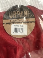 NEW! Chef Works Urban Collection Hat HB003-RED