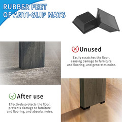 32 Pcs Adhesive Rubber Feet for Electronics, Rubber Bumpers Self Adhesive