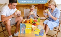 100 PCS Disposable PE Gloves