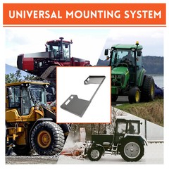 1/2″ HD Quick Tach Attachment Mount Plate Skid steer Adapter For Bobcat