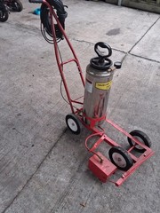 Trueline Air Powered Line Striper 3 Gal Wheeled Cart w/ 50 ft Hose