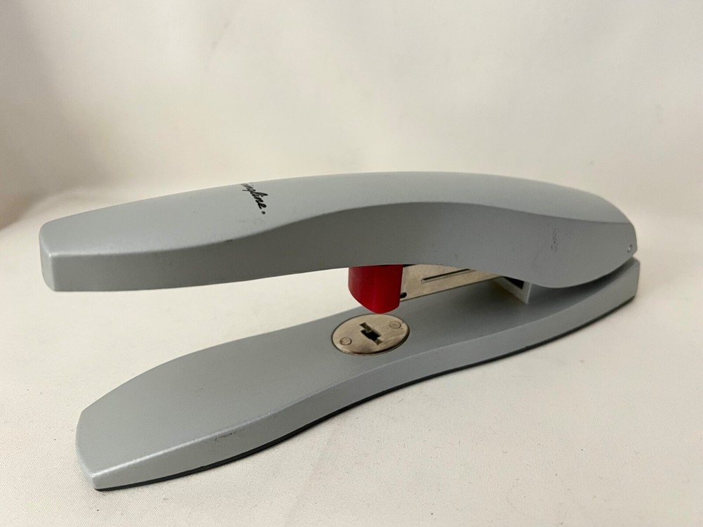 SWINGLINE #77701/15 High Capacity Desk Stapler REDUCED EFFORT Grey ACCO Brands