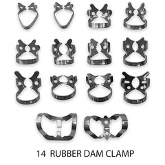 Comprehensive Dental Rubber Dam Kit – Medical Grade Stainless Steel, Rubber Dam