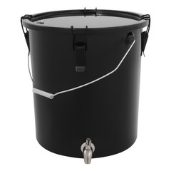 6 Gallon Disposal Bucket Oil Disposal Transport Container Grease Bucket Grease