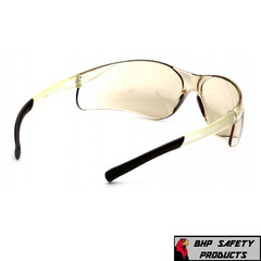 PYRAMEX ZTEK SAFETY GLASSES I/O MIRROR INDOOR/OUTDOOR LENS WORK S2580S (12 PAIR)