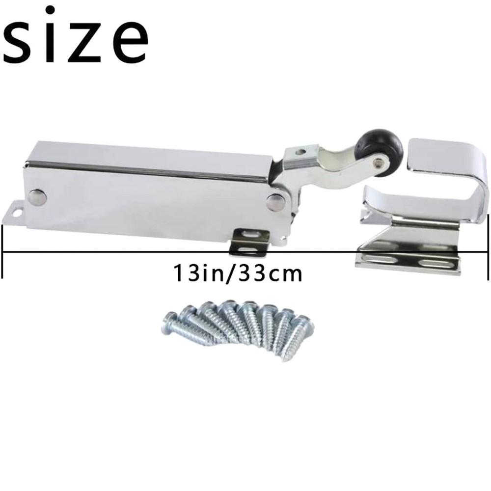 Hydraulic Door Closer with Hook Concealed Mounting Adjustable Wide-Hook USA