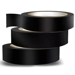 0.62 In. X 49 Ft. Electrical Tape Black Waterproof Flame Retardant High Temperat
