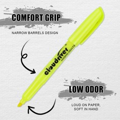 Yellow Highlighters, Bulk Pack Of 120, Bright Color Highlighter, Chisel Tip, …