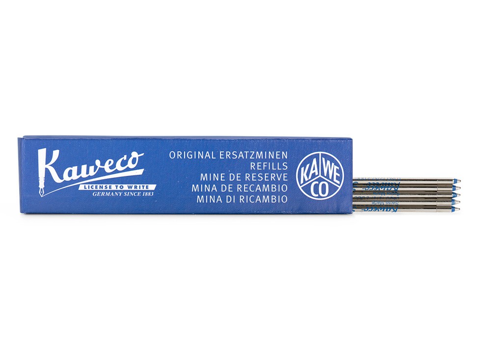 Kaweco Soul D1 Refill – Blue – Bold 1.2 mm – 5 Pieces – NEW