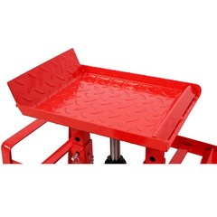 2Pc Auto Car Truck Service Ramps Lifts Garage Car Lift Hydraulic Ramps 5 Ton Red