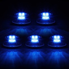 Dna Motoring Cbl-Dr94-Ch-B Led Cab Roof Top Marker Lights X 5