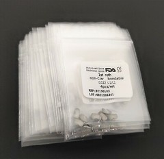 100Packs Dental Orthodontic Buccal Tube 1st Roth.022 Molar Bondable No-cov