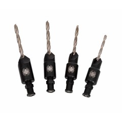 Spyder 4-Piece HSS Countersink Twist Drill Bit Set, 19168