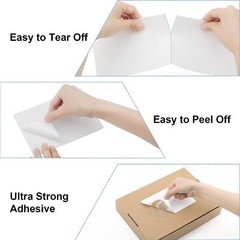 20000x 4″x6″ Fanfold Direct Thermal Shipping Labels for Zebra & Rollo Printers
