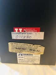 Omega Digicator 412B-THC Celcius Temprature Indicator – Used, Tested for Power