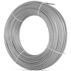 VEVOR T316 1/8″ 3/16″ Stainless Steel Cable 1×19 100/500/1000ft Wire Rope Cable