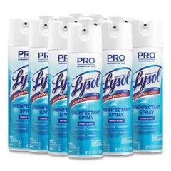 Professional LYSOL Brand 04675CT 19 oz. Aerosol Spray – Fresh Scent (12/CT) New