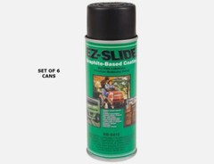 Set of 6 EZ Slide Graphite Aerosol Spray 12.80 oz Lubricating Paint 9512 Series