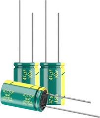 10 Pack 160V 47uF Premium Low ESR Electrolytic Capacitors 10x17mm 160 Volt 47