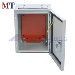 Electrical Enclosure Box 10″ x 8″ x 6” IP65 Waterproof NEMA 4X Carbon Steel
