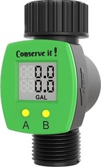 Water Flow Meter for Garden Hose for Watering or Filling RV Tank – Monitor Usage