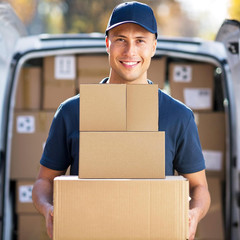 6X4X4-Small-Shipping-Boxes-30-Pack-Brown-Corrugated-Box-Mailers, Cardboard Boxes