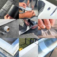 Butyl Waterproof Tape (4 PACK Leak-Proof Roof, RV, Windows, 2″ x16 Feet Long