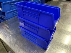 24 Parts Bins 30234 Akro-Mils Akrobins Plastic Storage Bin Boxes