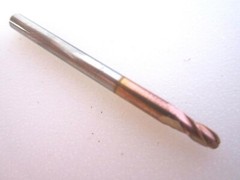 Design Rite 2.5mm Carbide TiCN 4F Stub Ball End Mill 2.5 X 3 X 5 X 38mm Lot Of 2