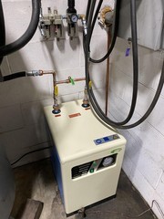 Refrigerated Compressed Air Dryer 21.6 CFM 3-In-1 Air Line Dryer 120V 140 PSI