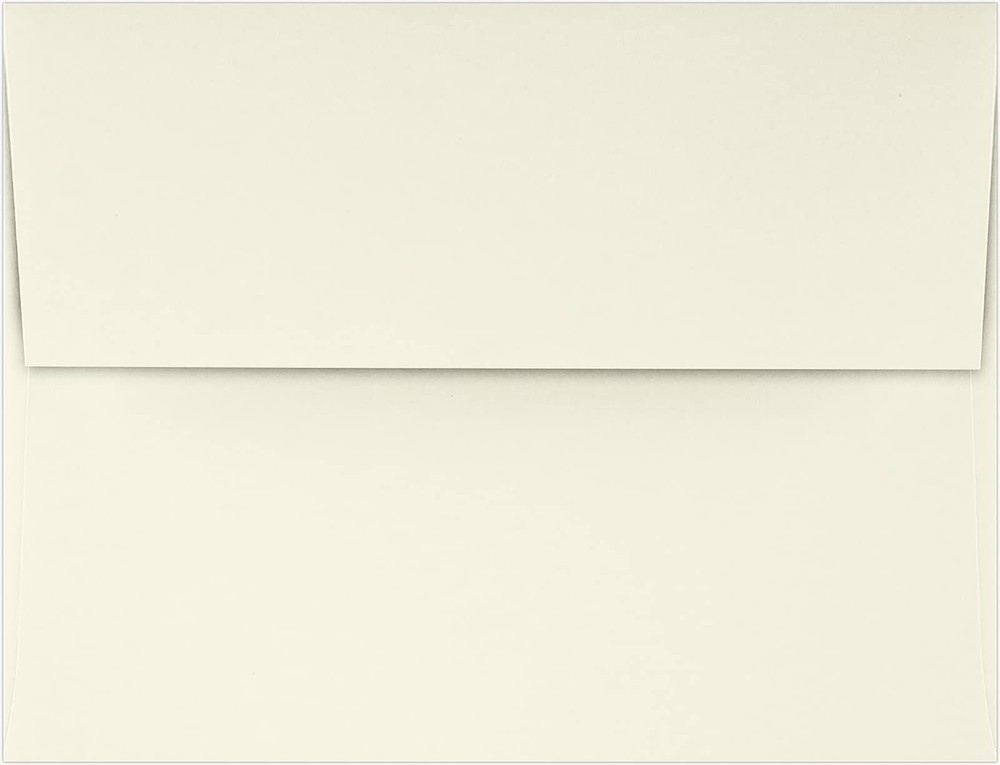 LUXPaper A2 Invitation Envelopes | 4 3/8″ x 5 3/4″ | Natural | 70lb. Text | 1,00