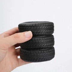 Desk Organizer Pen Holder Pen Pencil Tire Shaped Holder Case Office Stationery