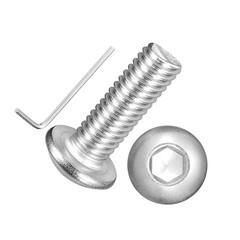 Kozelo 50pcs Button Head Socket Cap Screws – [M4-0.7x12mm] 18-8 Stainless Ste…