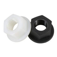 Plastic Flange Nut Nylon Hex Nuts Anti-Slip Metric M3 M4 M5 M6 M8 M10 M12