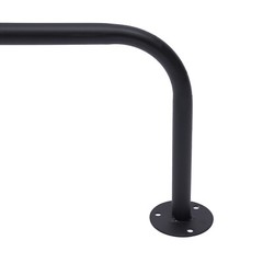 Wall Mounted Clothes Rack Clothing Racks For Hanging Clothes Closet Rod Black