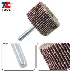 1-1/2″ x 1″ x 1/4″ Aluminum Oxide Shank Mounted Flap Wheels 60 Grit – 5 Pack