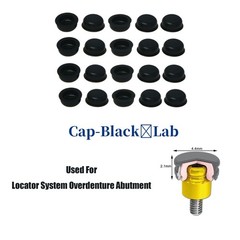 US Dental Locator Male Caps Inserts 20Pcs/Set –Overdenture Abutment Kit Implant